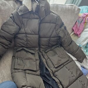 Madden Girl Olive Bomber Jacket